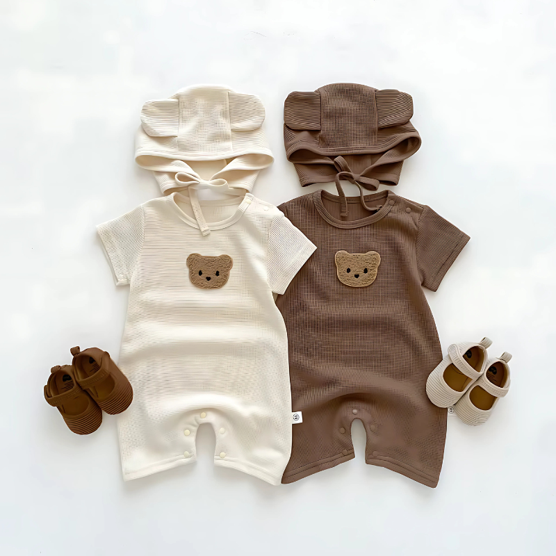 Kuschelbär Strampler-Set