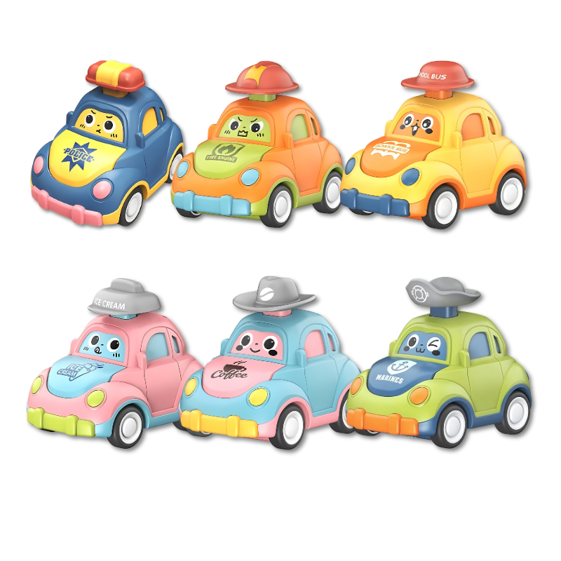 B toys mini pull back cars shop